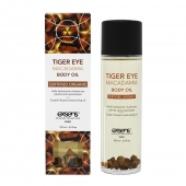 Органическое массажное масло TIGER EYE MACADAMIA - 100 мл. - Exsens - купить с доставкой в Красноярске