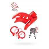 Красный мужской пояс верности из пластика - ToyFa - купить с доставкой в Красноярске