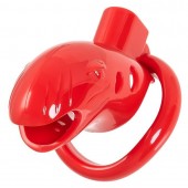 Красный мужской пояс верности из пластика - ToyFa - купить с доставкой в Красноярске