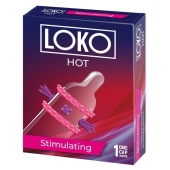 Стимулирующая насадка на пенис LOKO HOT с возбуждающим эффектом - Sitabella - в Красноярске купить с доставкой