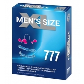 Стимулирующая насадка на пенис MEN SIZE 777 - Sitabella - в Красноярске купить с доставкой