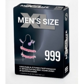 Стимулирующая насадка на пенис MEN SIZE 999 - Sitabella - в Красноярске купить с доставкой