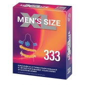 Стимулирующая насадка на пенис MEN SIZE 333 - Sitabella - в Красноярске купить с доставкой