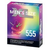 Стимулирующая насадка на пенис MEN SIZE 555 - Sitabella - в Красноярске купить с доставкой