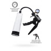 Прозрачная механическая помпа для пениса Viggo - Sexus - в Красноярске купить с доставкой