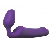 Фиолетовый безремневой страпон Queens L - Adrien Lastic - купить с доставкой в Красноярске