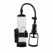 Прозрачная вакуумная помпа с вибрацией Vibrating Penis Pump - Dream Toys - в Красноярске купить с доставкой