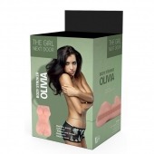 Телесный мастурбатор-вагина Olivia - Dream Toys - в Красноярске купить с доставкой