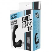 Черный вибромассажер простаты FantASStic Vibrating Prostate Massager - 11,3 см. - Dream Toys - в Красноярске купить с доставкой