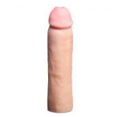 Телесная фаллическая насадка на пенис Magnum Xtender - 23 см. - Blush Novelties - в Красноярске купить с доставкой