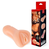Телесный реалистичный мастурбатор в виде вагины - Bior toys - в Красноярске купить с доставкой