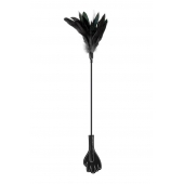 Двусторонний стек-щекоталка Sweet Caress Feather Whip - 58 см. - Sweet Caress - купить с доставкой в Красноярске