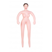 Надувная секс-кукла брюнетка с реалистичной головой - ToyFa - в Красноярске купить с доставкой