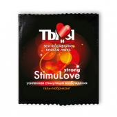 Разогревающий гель-лубрикант Stimulove Strong в одноразовой упаковке - 4 гр. - Биоритм - купить с доставкой в Красноярске