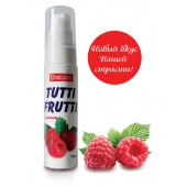 Гель-смазка Tutti-frutti с малиновым вкусом - 30 гр. - Биоритм - купить с доставкой в Красноярске