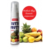 Гель-смазка Tutti-frutti со вкусом тропических фруктов - 30 гр. - Биоритм - купить с доставкой в Красноярске