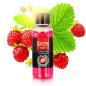 Массажное масло Eros fantasy с ароматом земляники - 50 мл. - Биоритм - купить с доставкой в Красноярске