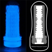 Светящийся в темноте мастурбатор Lumino Play Masturbator Ribbed - Lovetoy - в Красноярске купить с доставкой