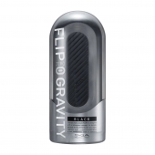 Черный мастурбатор Flip Zero Gravity - Tenga - в Красноярске купить с доставкой