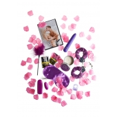 Эротический набор FANTASTIC PURPLE SEX TOY KIT - Toy Joy - купить с доставкой в Красноярске