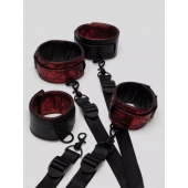 Изысканный набор фиксаций на кровати Reversible Under Mattress Restraint Set - Fifty Shades of Grey - купить с доставкой в Красноярске