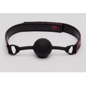 Кляп-шар на двусторонних ремешках Reversible Silicone Ball Gag - Fifty Shades of Grey - купить с доставкой в Красноярске