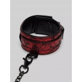 Красно-черные оковы Reversible Faux Leather Ankle Cuffs - Fifty Shades of Grey - купить с доставкой в Красноярске
