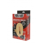 Мастурбатор-вагина с вибрацией и выносным пультом управления REALSTUFF SMOOTH   BALD - Dream Toys - в Красноярске купить с доставкой