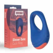 Синее эрекционное кольцо RRRING Dinner Date Cock Ring - FeelzToys - в Красноярске купить с доставкой