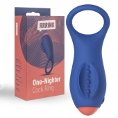 Синее эрекционное кольцо RRRING One Nighter Cock Ring - FeelzToys - в Красноярске купить с доставкой