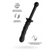 Черный двусторонний фаллоимитатор из силикона - 24,5 см. - POPO Pleasure купить с доставкой в интернет-магазине Orgasmix в Красноярске Черный двусторонний фаллоимитатор из силикона - 24,5 см. - POPO Pleasure