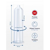 Презервативы MY.SIZE размер 60 - 3 шт. - My.Size - купить с доставкой в Красноярске