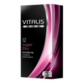 Ультратонкие презервативы VITALIS PREMIUM super thin - 12 шт. - Vitalis - купить с доставкой в Красноярске