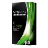 Презервативы увеличенного размера VITALIS PREMIUM x-large - 12 шт. - Vitalis - купить с доставкой в Красноярске