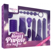 Эротический набор Toy Joy Mega Purple - Toy Joy - купить с доставкой в Красноярске