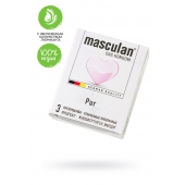 Супертонкие презервативы Masculan Pur - 3 шт. - Masculan - купить с доставкой в Красноярске