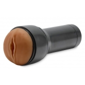 Коричневый мастурбатор-вагина Feel Stroker - Kiiroo - в Красноярске купить с доставкой