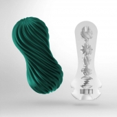 Мастурбатор Tenga Flex Fizzy Green - Tenga - в Красноярске купить с доставкой