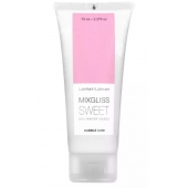 Смазка на водной основе Mixgliss Sweet с ароматом бабл-гам - 70 мл. - Mixgliss - купить с доставкой в Красноярске