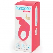 Розовое эрекционное виброкольцо Happy Rabbit Rechargeable Rabbit Cock Ring - Happy Rabbit - в Красноярске купить с доставкой