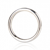 Стальное эрекционное кольцо STEEL COCK RING - 4.5 см. - BlueLine - в Красноярске купить с доставкой