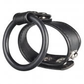 Двойное кольцо выносливости на пенис DUAL STAMINA RING - BlueLine - в Красноярске купить с доставкой