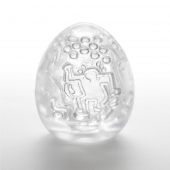Мастурбатор-яйцо Keith Haring EGG DANCE - Tenga - в Красноярске купить с доставкой