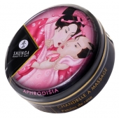 Массажная свеча Rose Petals с ароматом розы - 30 мл. - Shunga - купить с доставкой в Красноярске