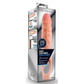 Телесная насадка на пенис 9 Inch Cock Sheath Extender - 22,2 см. - Blush Novelties - в Красноярске купить с доставкой