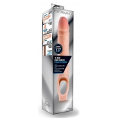 Телесная насадка на пенис 10 Inch Cock Sheath Extender - 25 см. - Blush Novelties - в Красноярске купить с доставкой
