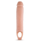 Телесная насадка на пенис 11.5 Inch Cock Sheath Penis Extender - 29,2 см. - Blush Novelties - в Красноярске купить с доставкой