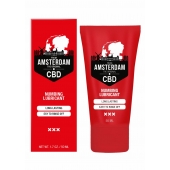 Пролонгирующий лубрикант Numbing CBD from Amsterdam - 50 мл. - Shots Media BV - купить с доставкой в Красноярске