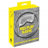 Прозрачная насадка на пенис Piss Play Sleeve для игр с мочеиспусканием - Orion - купить с доставкой в Красноярске