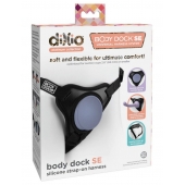 Черные трусики для страпона Body Dock SE на регулируемых ремнях - Pipedream - купить с доставкой в Красноярске